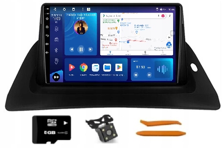 Rádio Android Navigace Qled Carplay Lte 128GB Gps Dsp Renault Kangoo 08-18