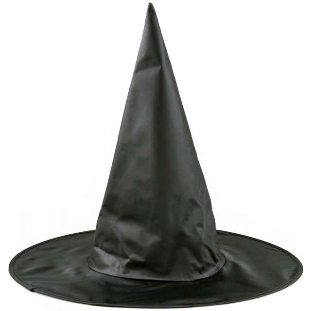 KAPELUSZ czarny CZAROWNICA wiedzma HALLOWEEN