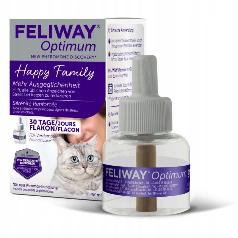 Levně Ceva Feliway Optimum náplň 48 ml Ceva Animal Health Polska Sp. z o.o.