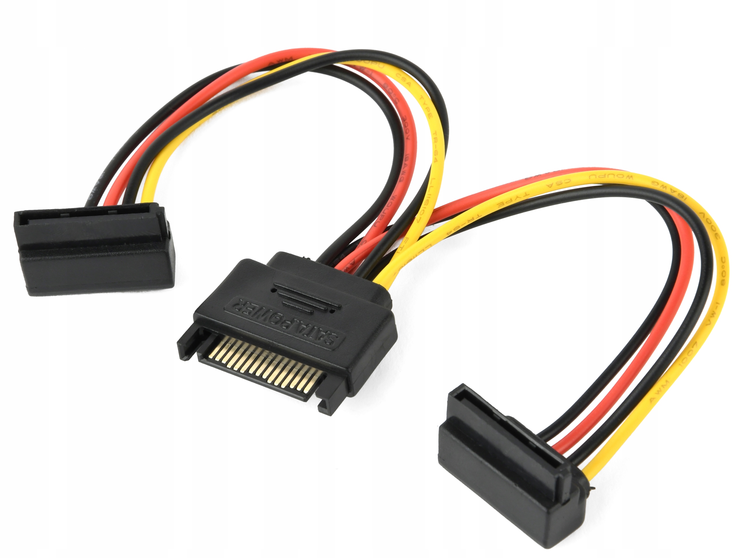 

Rozdzielacz adapter przedłużacz Sata do 2x Sata