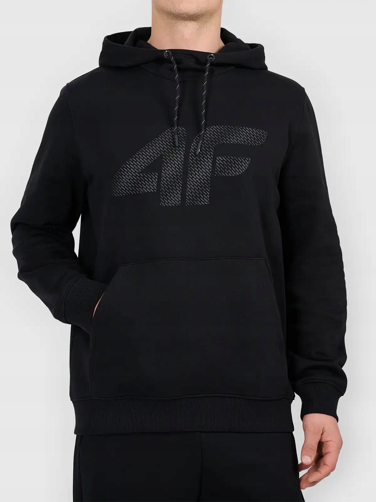 Bluza Męska Dresowa 4F Z Kapturem Z Nadrukiem XXL M2548 SS26