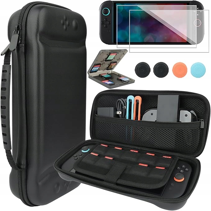 Zestaw akcesoriów RTop do Nintendo Switch 2 etui szkło