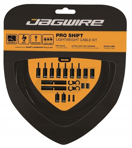 Přehazovací sada Jagwire Pro PCK500 černá