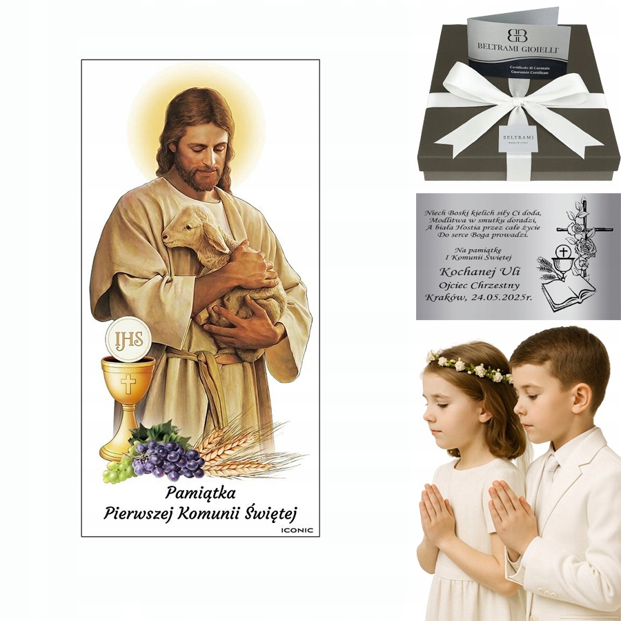 Obraz Památka prvního svatého přijímání Dřeva Obraz Pán Ježíš Svaté Přijímání Gravírování