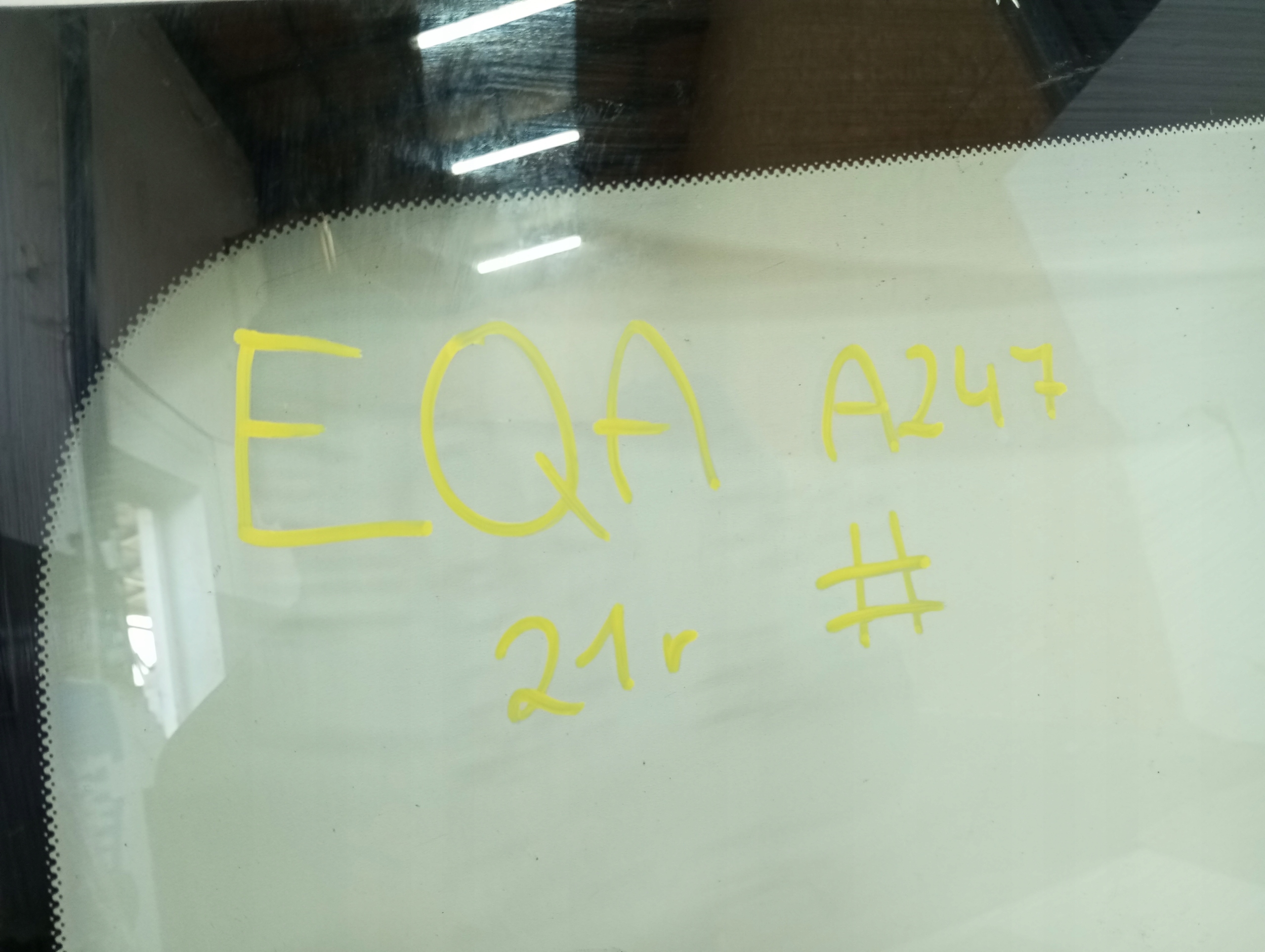 window iron front MERCEDES EQA 247 21R