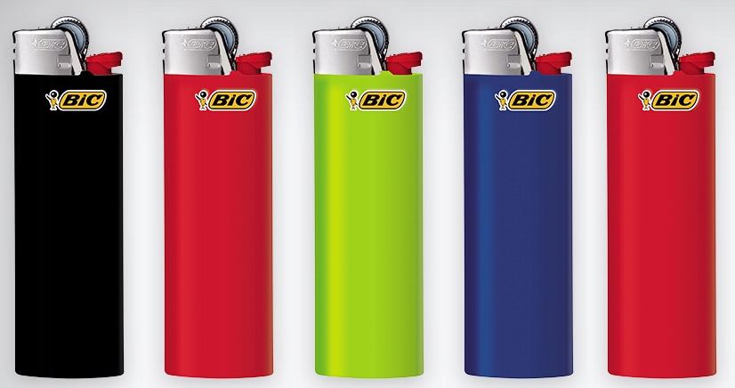 

Zapalniczka Bic J26 Maxi Kolor MIX krzesiwo 5szt