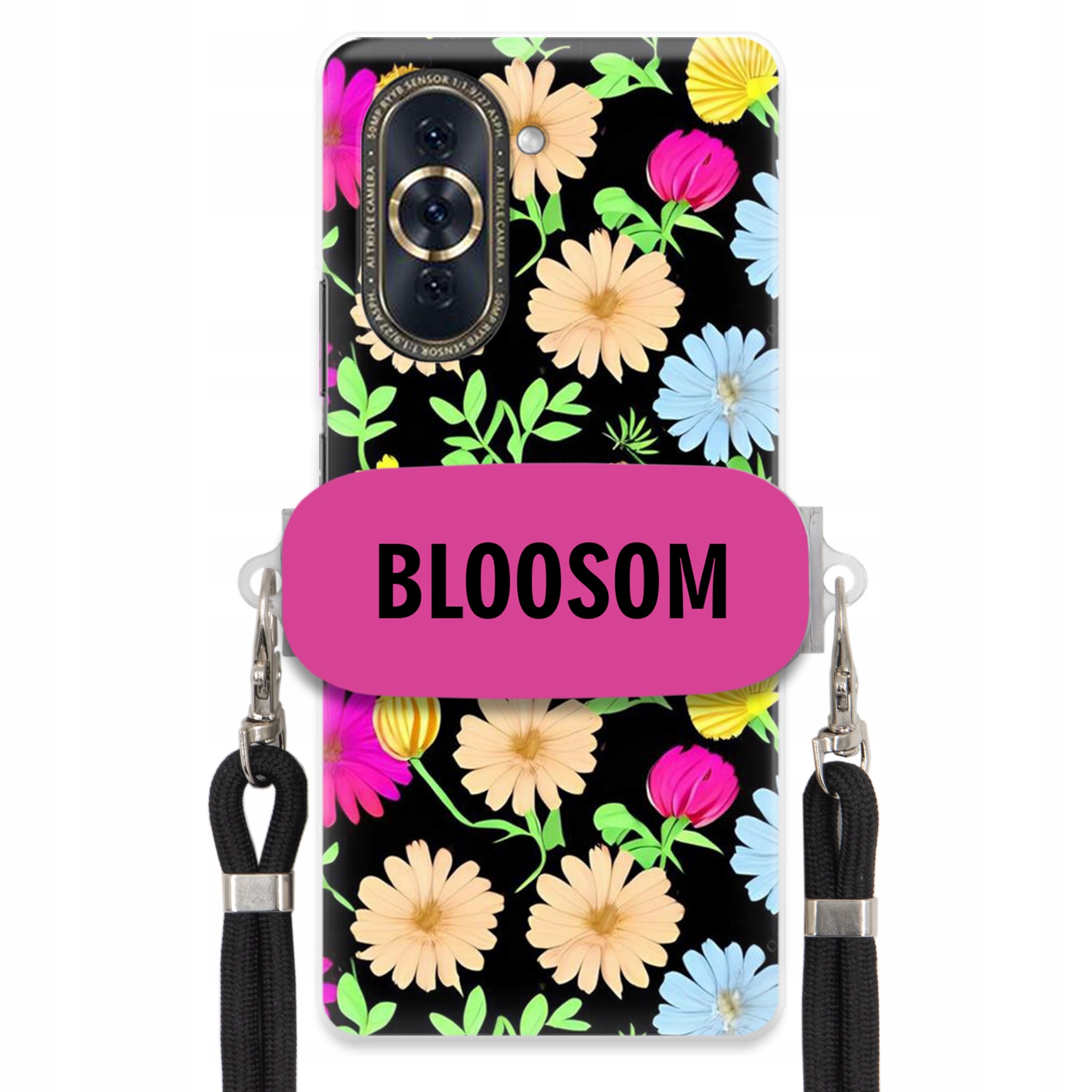 Puzdro Crossbody Pre Huawei Nova 10 Puzdro Case Kvety Bloosom Flower