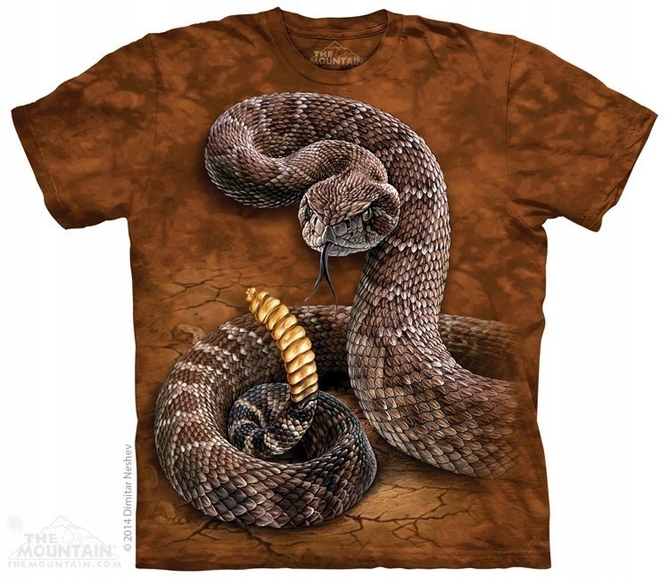 Tričko s chrastítkem Rattlesnake The Mountain M