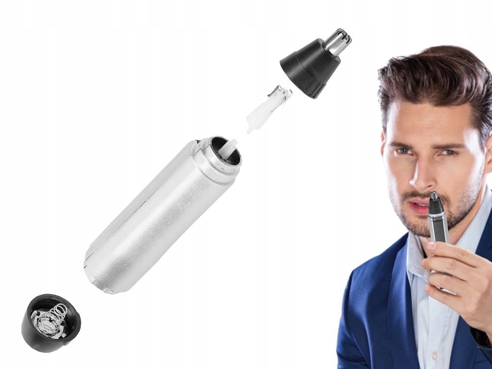 TRYMER DO NOSA UCHA USZU DEPILATOR WŁOSÓW GOLARKA Stan opakowania oryginalne