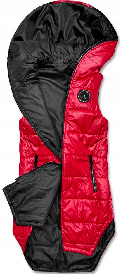 Vesta S Kapucí B0122 Červená S (36)