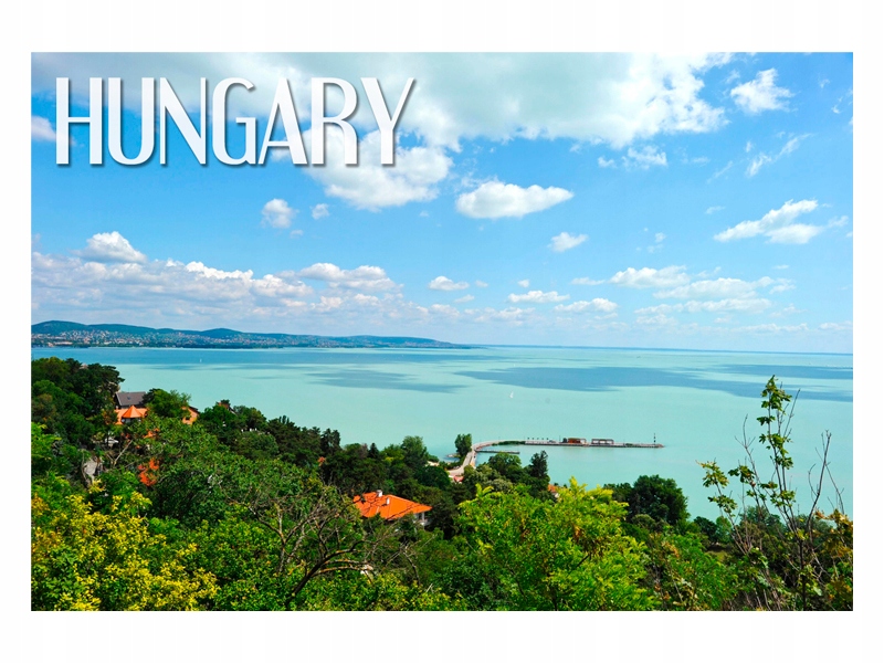 

Węgry Jezioro Balaton Magnes na lodówkę