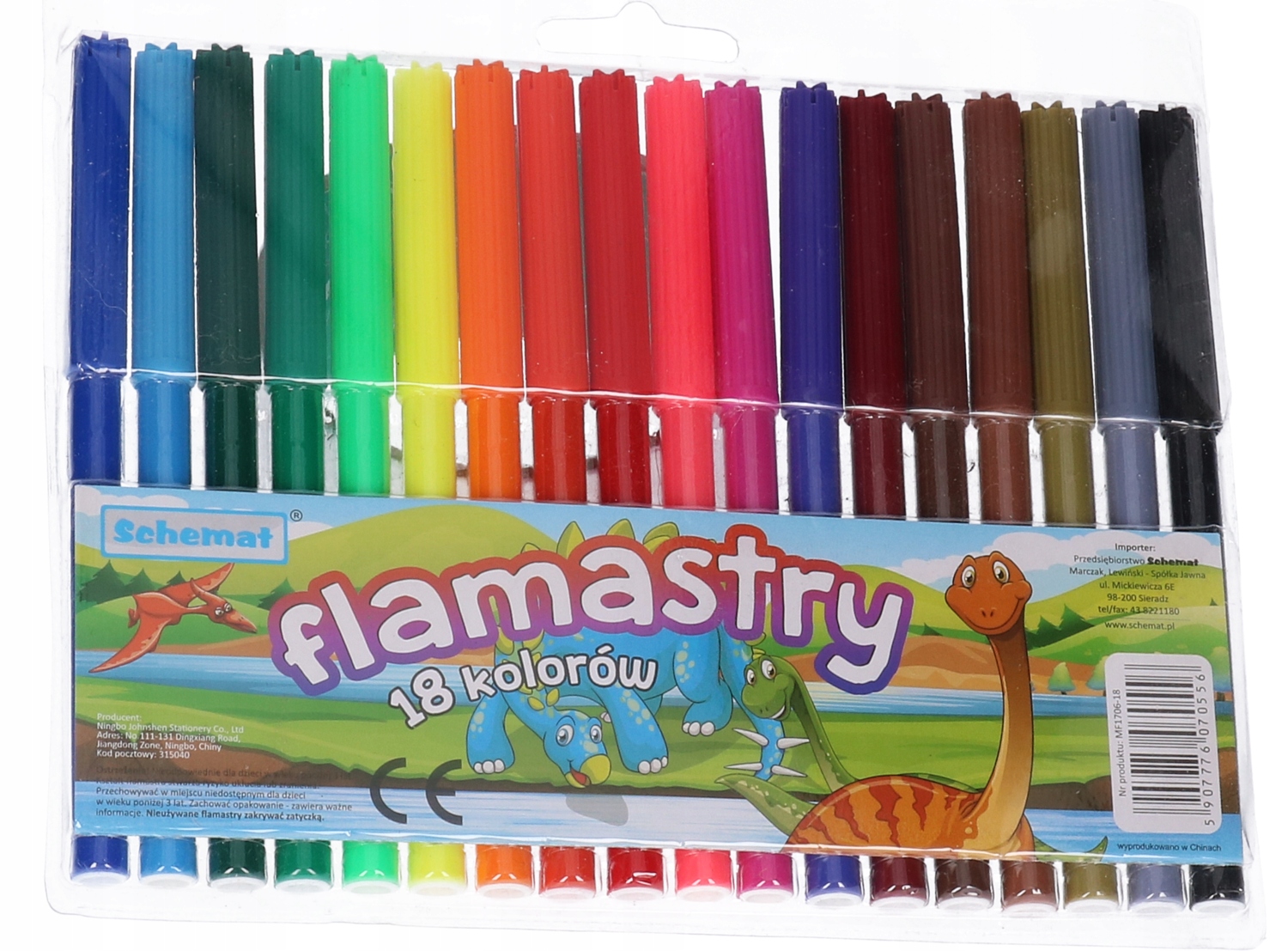 

Flamastry Szkolne 3466
