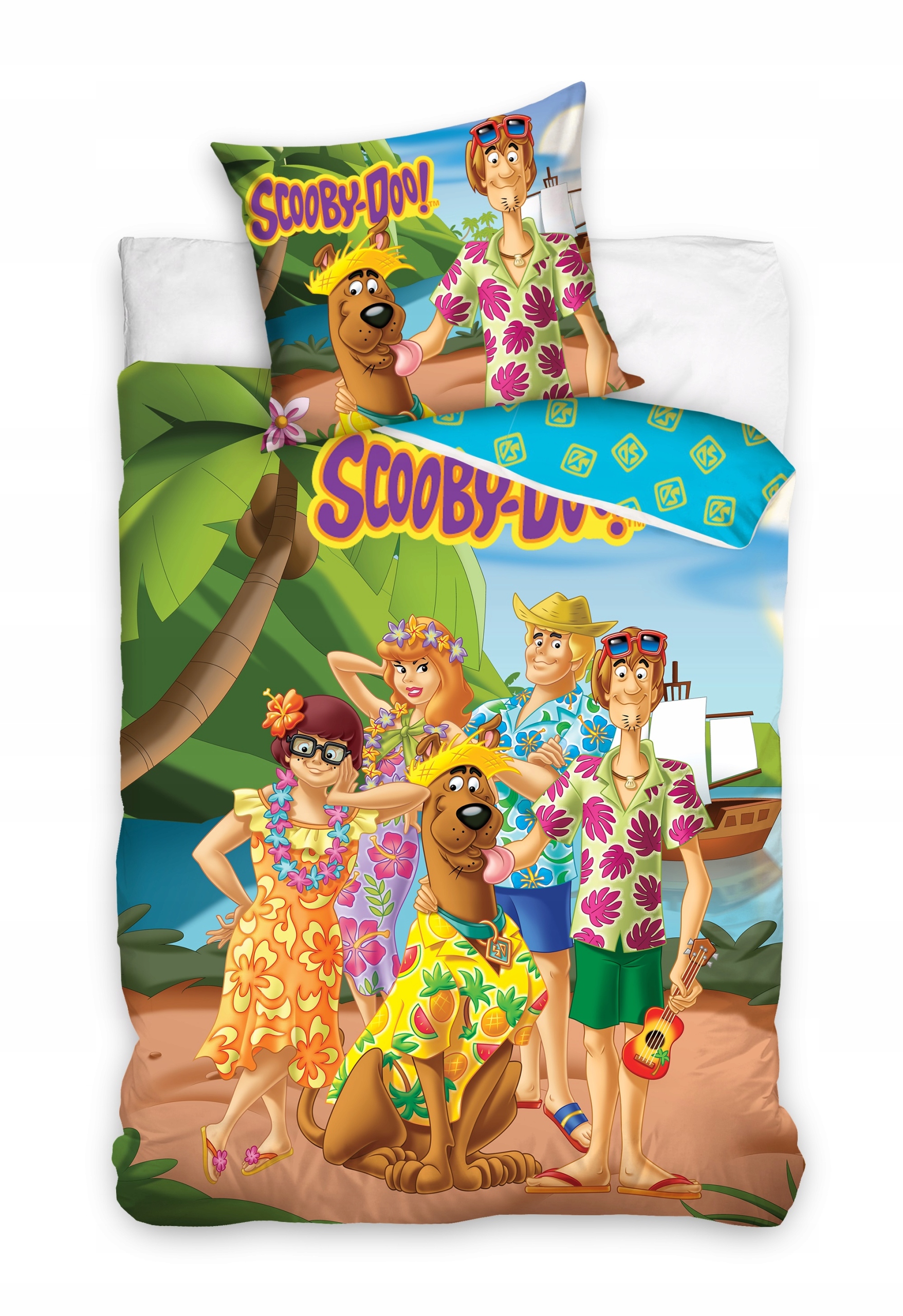 Pościel Scooby Doo Skubi 140x200 Kudłaty