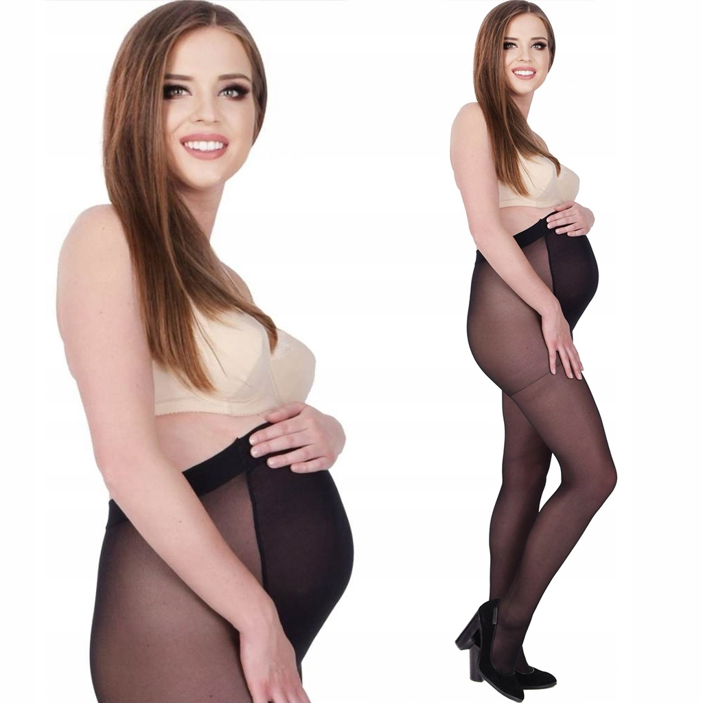 

Rajstopy Ciążowe 20 den z Panelem Na Brzuszek