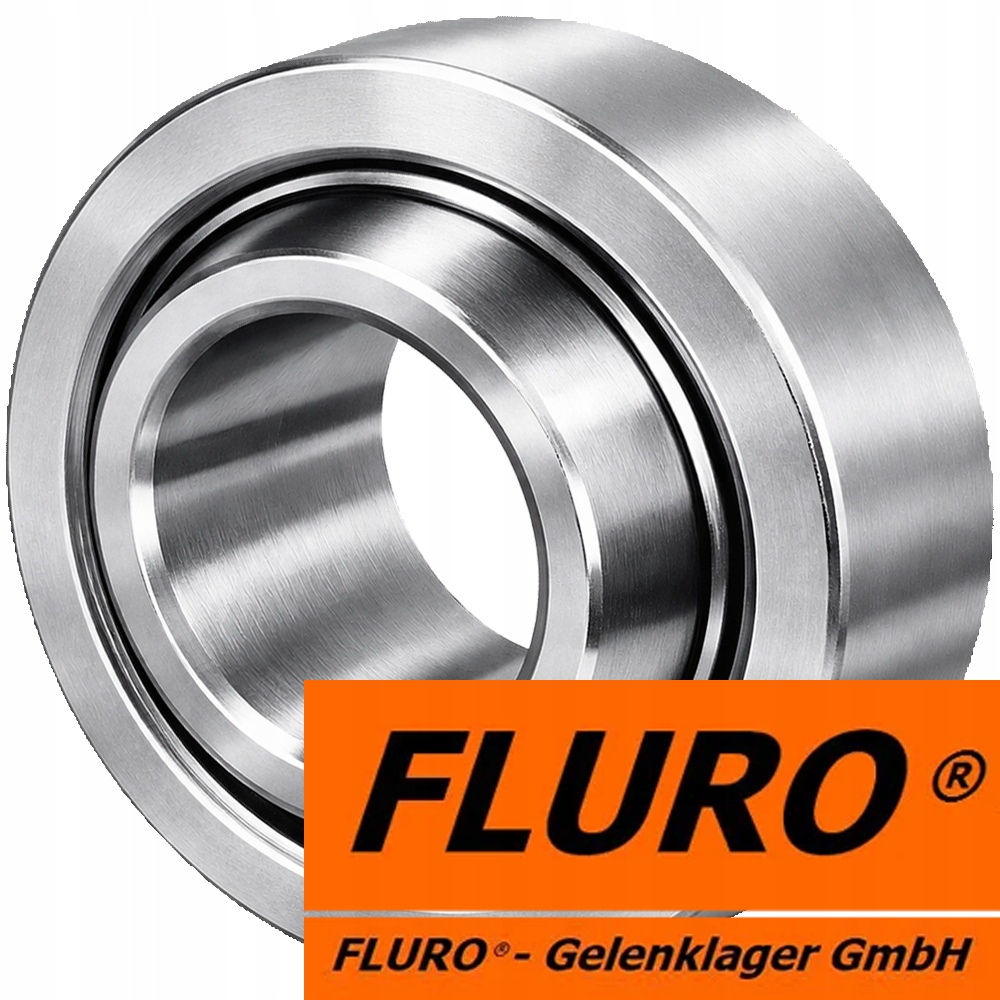 Kloubové Ložisko GE25 Et/x 25x35x16/12 Fluro Niro Výkyvné Nerezové Inox