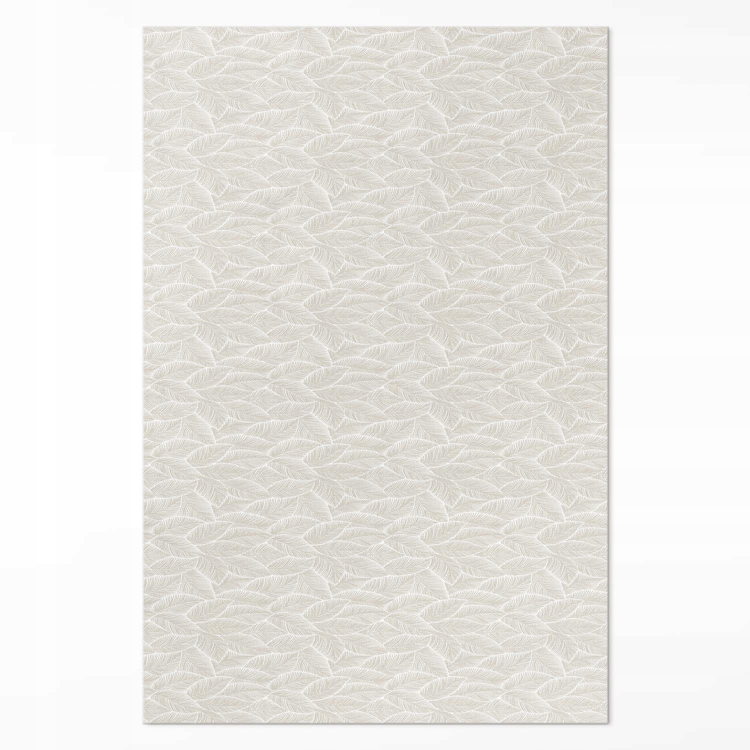 Vinylový Koberec Běhoun Loft do kanceláře Drobné lístky styl boho jemný 100 x 150 cm