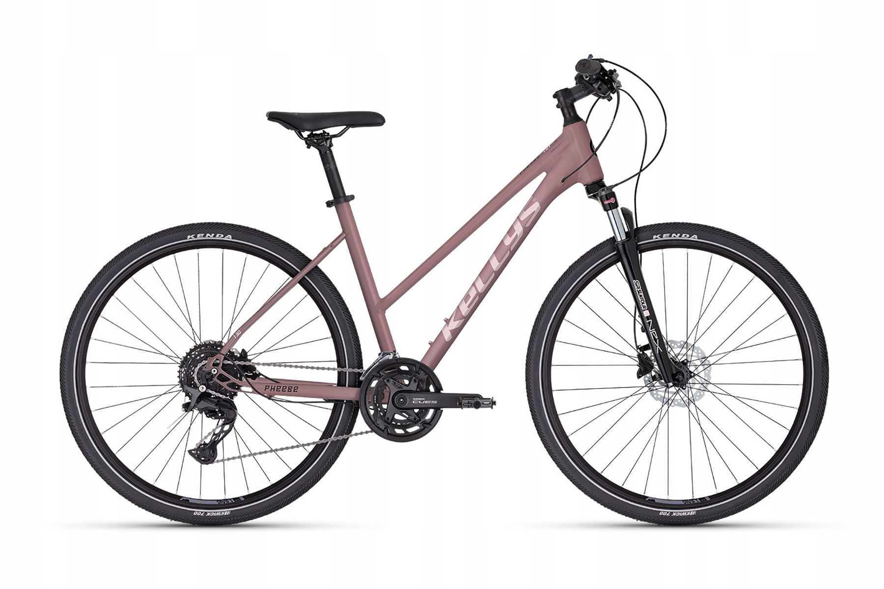 Rower crossowy Kellys Pheebe 30 Różowe złoto 28" roz. M