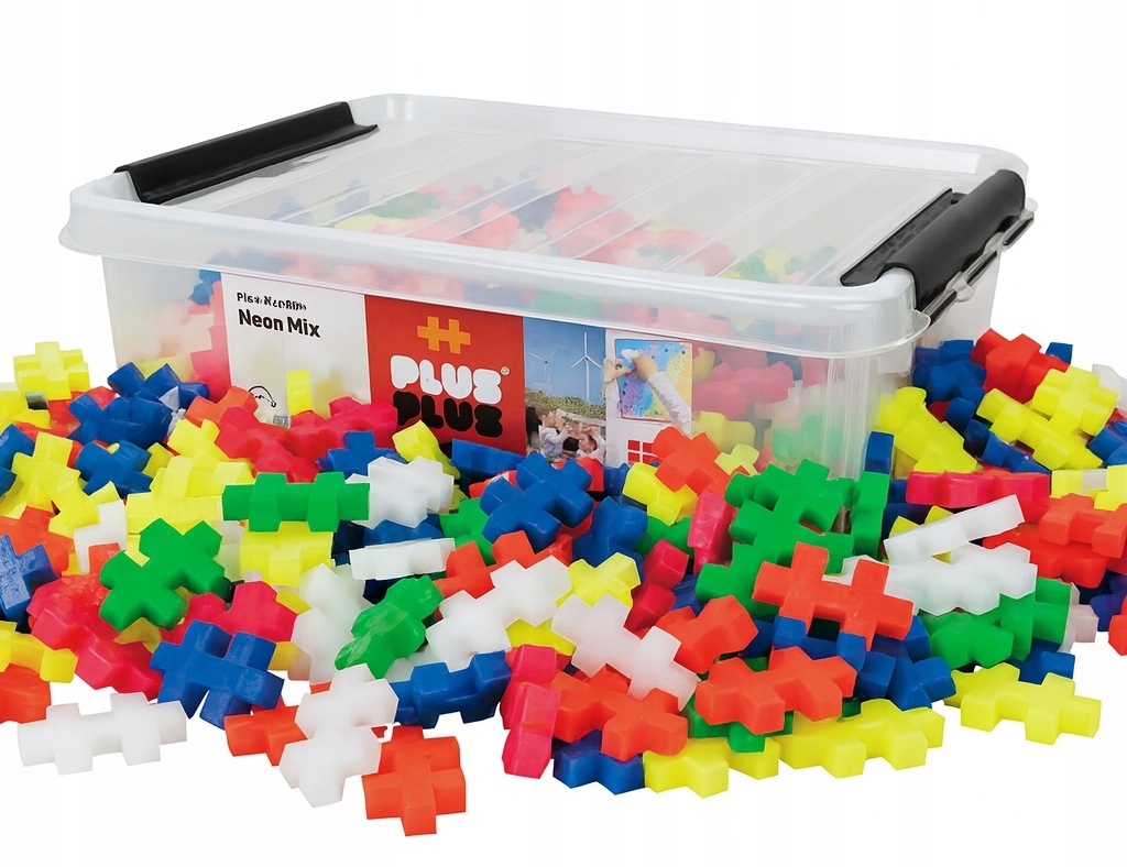 Klocki Plus-plus Big MIX Dla Dzieci Od 2 Lat Zestaw Konstrukcyjny
