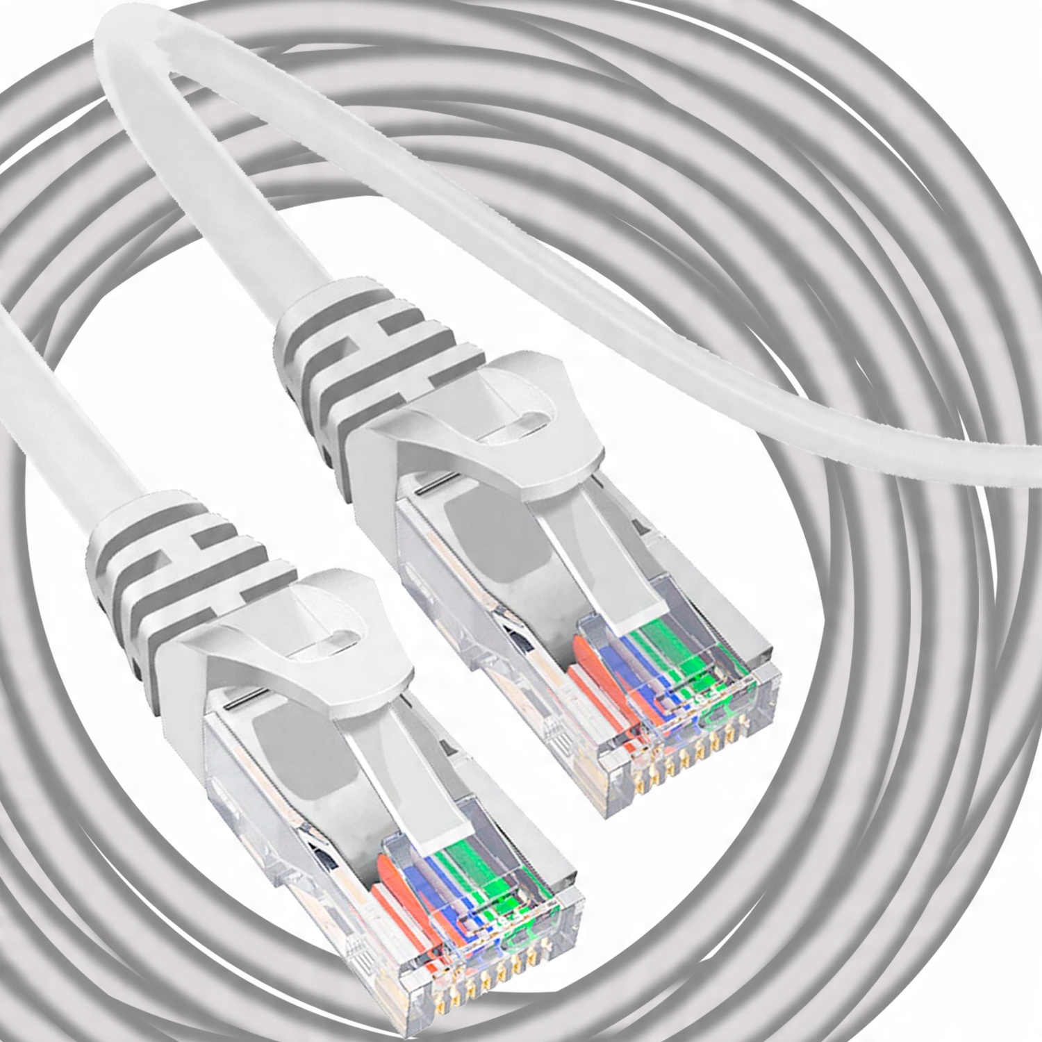 

Kabel Sieciowy Lan Ethernet Skrętka RJ45 15m Gold