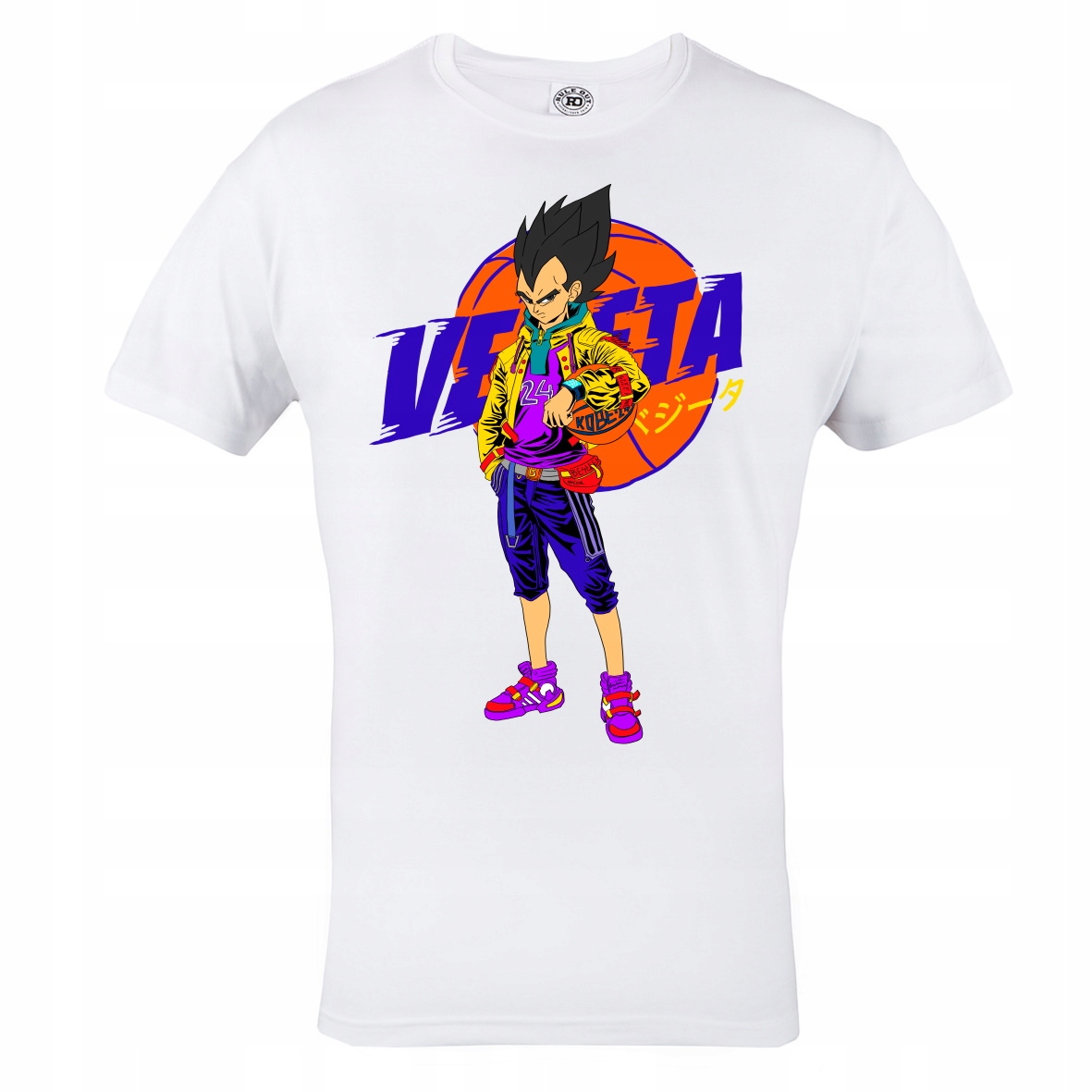 

Męska Koszulka Dragon Ball Vegeta Kobe Bryant