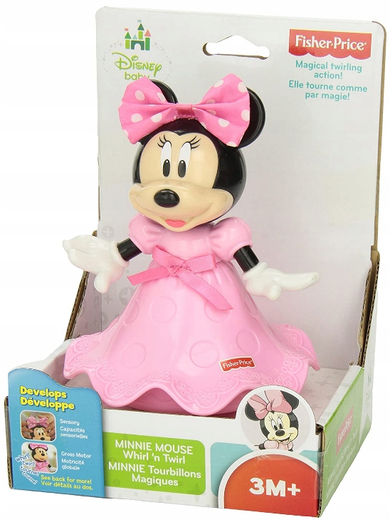 FISHER PRICE MYSZKA MINNIE FIGURKA GRZECHOTKA Marka Fisher Price