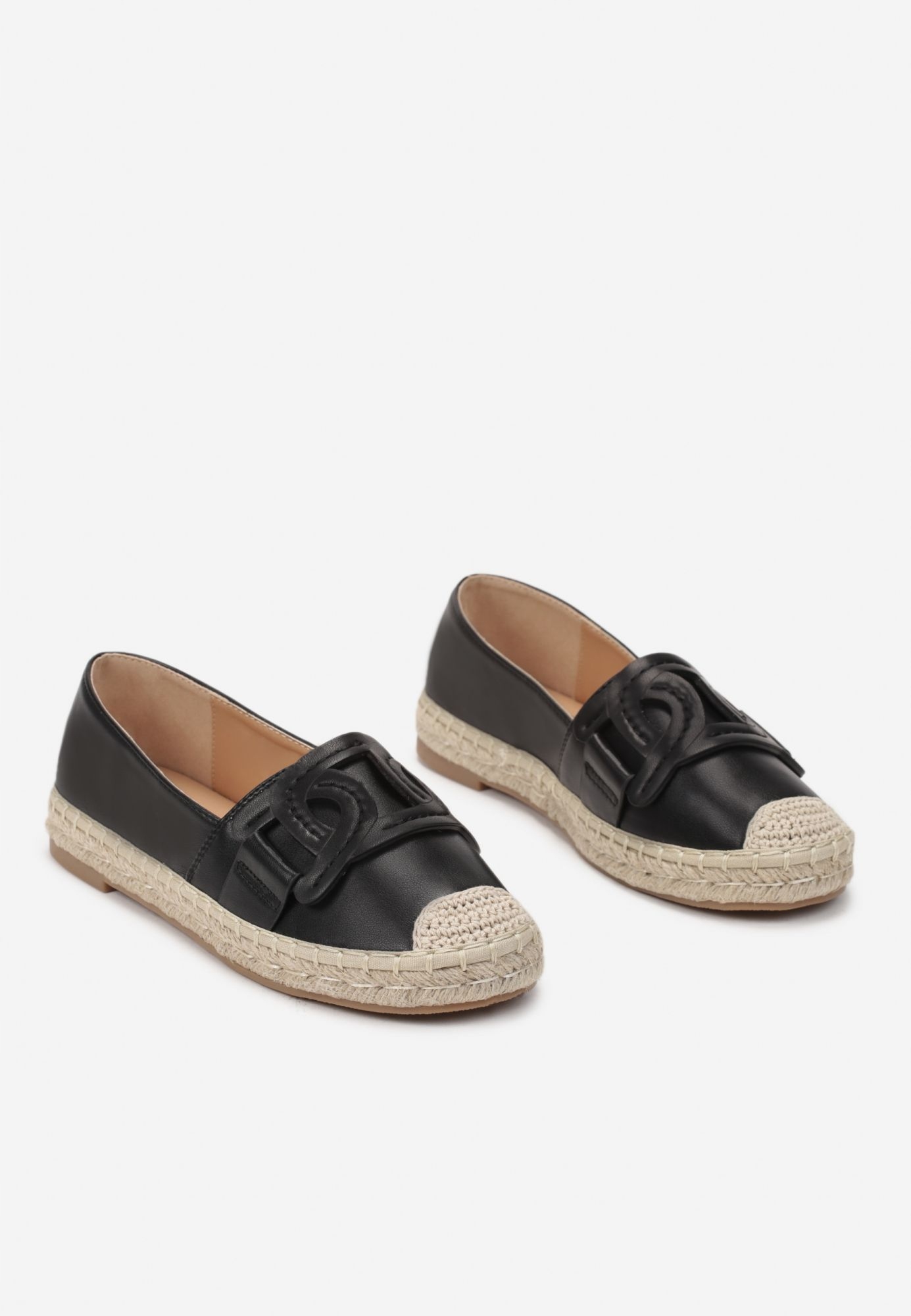 

Renee Czarne Espadryle damskie 38 Ekoskóra