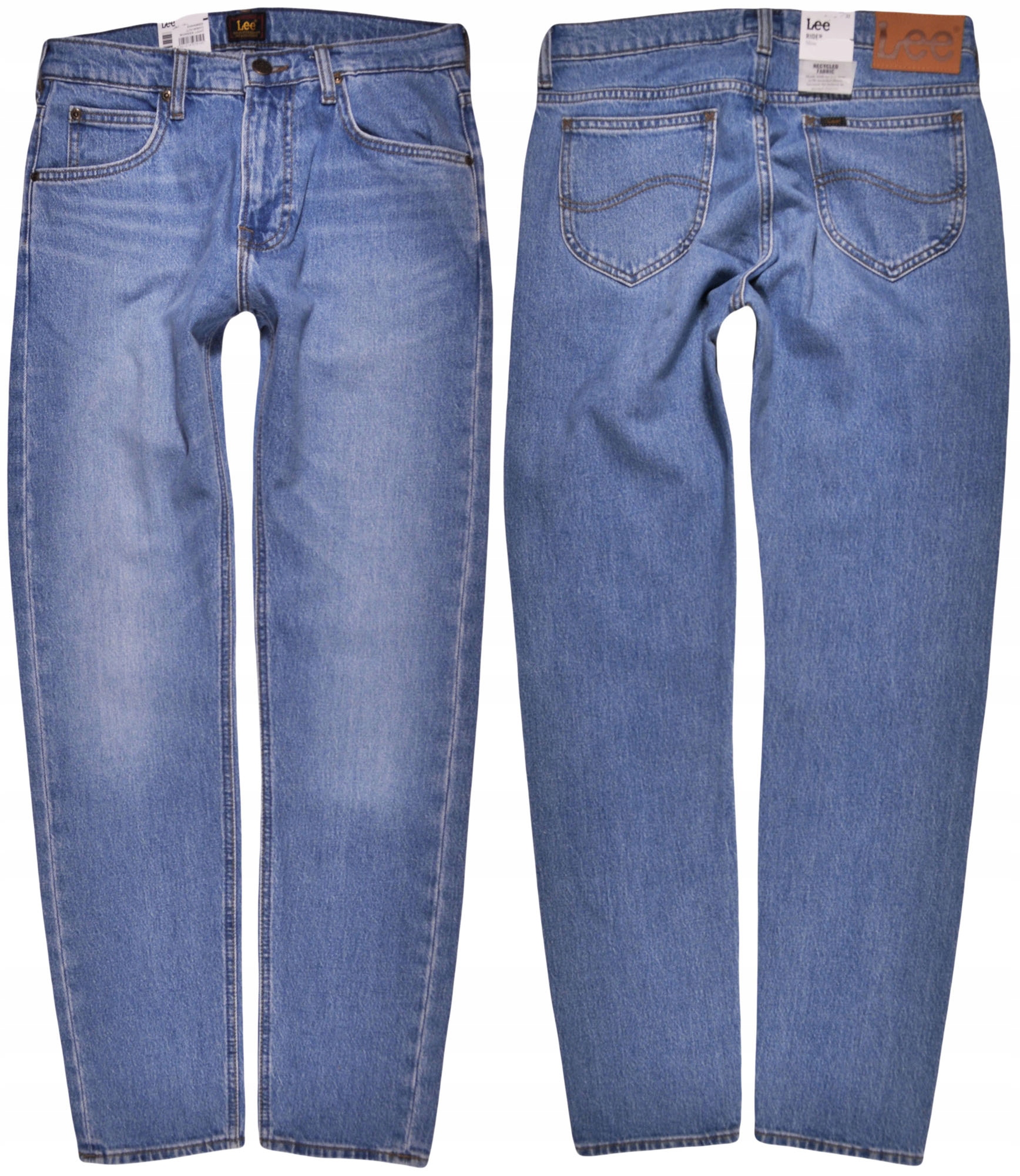 Lee kalhoty Tapered regular Blue jeans Rider W38 L34