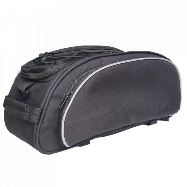 WYTRZYMAŁA Torba Rowerowa DUŻA Sakwa KUFER NA BAGAŻNIK ramię 13 L + PAS Marka bez marki