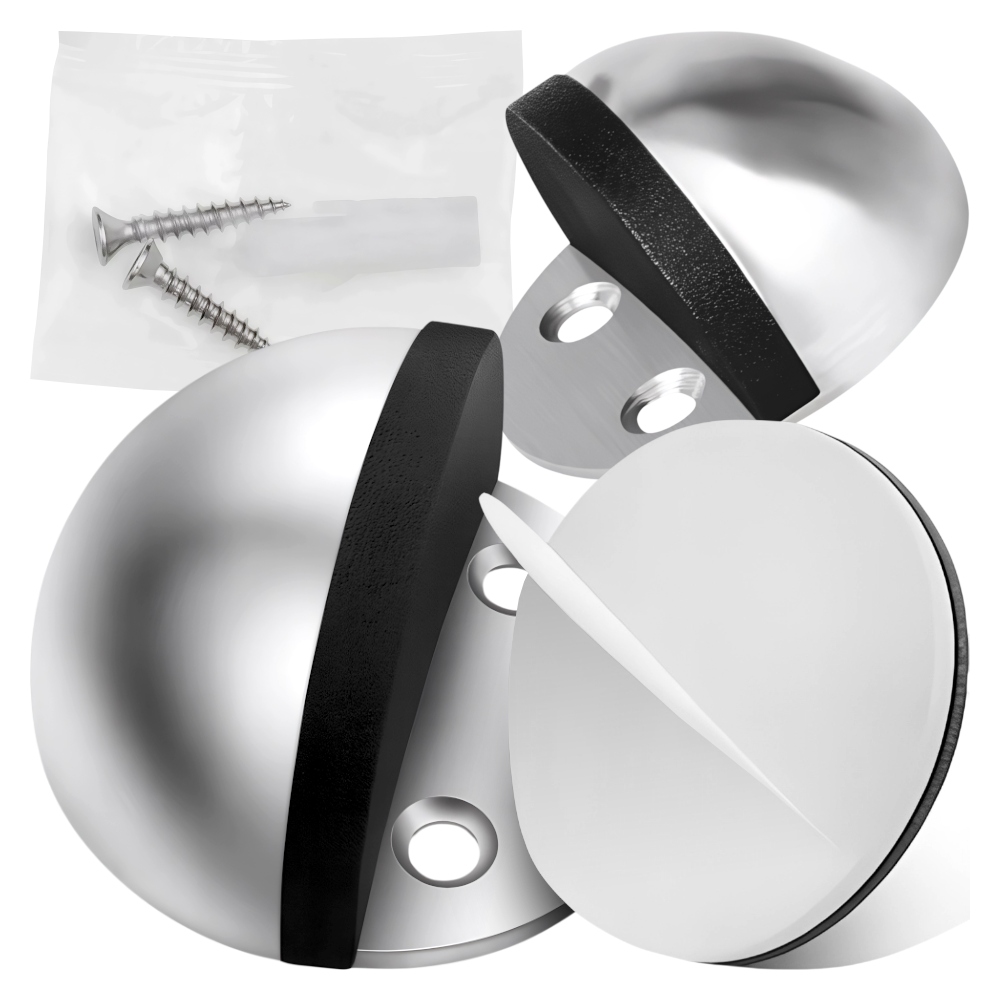 ODBOJNIK ODBÓJ STOPER DO DRZWI BLOKADA OGRANICZNIK PODŁOGOWY SAMOPRZYLEPNY