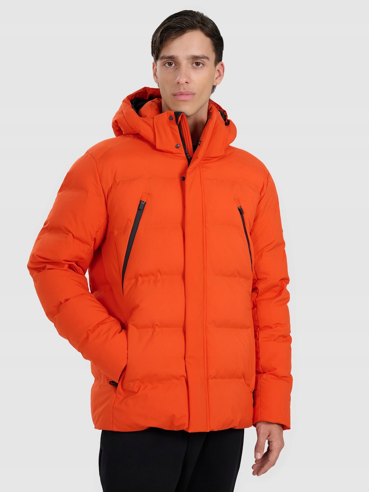 4F Pánská treková bunda Červená XL