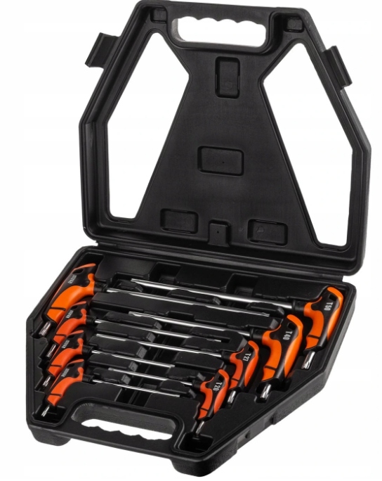 

Klucze Torx Uchwyt Typ T, T15xT50mm, 8szt