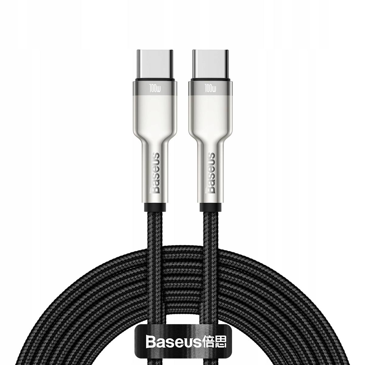 BASEUS KABEL USB-C SZYBKIE ŁADOWANIE PRZEWÓD TYPE-C PD 100W QC 4.0 5A 2M Zgodność ze standardem Quick Charge 1.0 Quick Charge 2.0 Quick Charge 3.0 Quick Charge 4.0