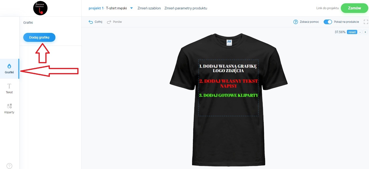 T-SHIRT KOSZULKA DAMSKA PREZENT WŁASNY POMYSŁ Kod producenta nie dotyczy