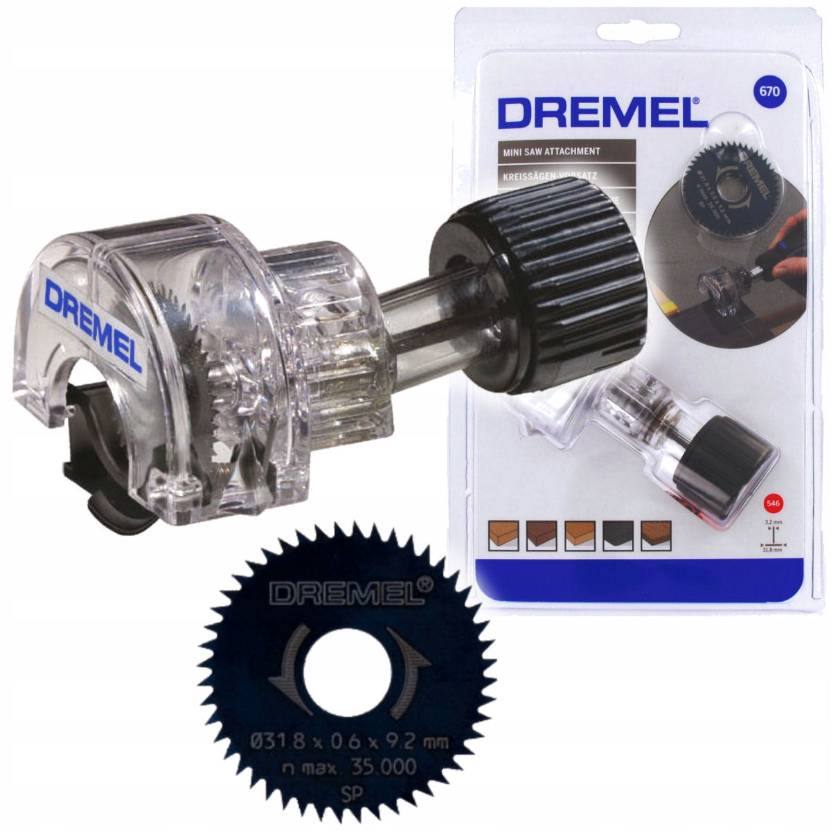 

Przystawka pilarka tarczowa 670 Dremel