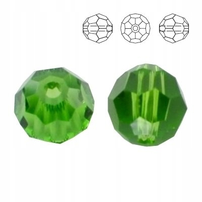 5000 MM 8 Swarovski Beads Fern Green