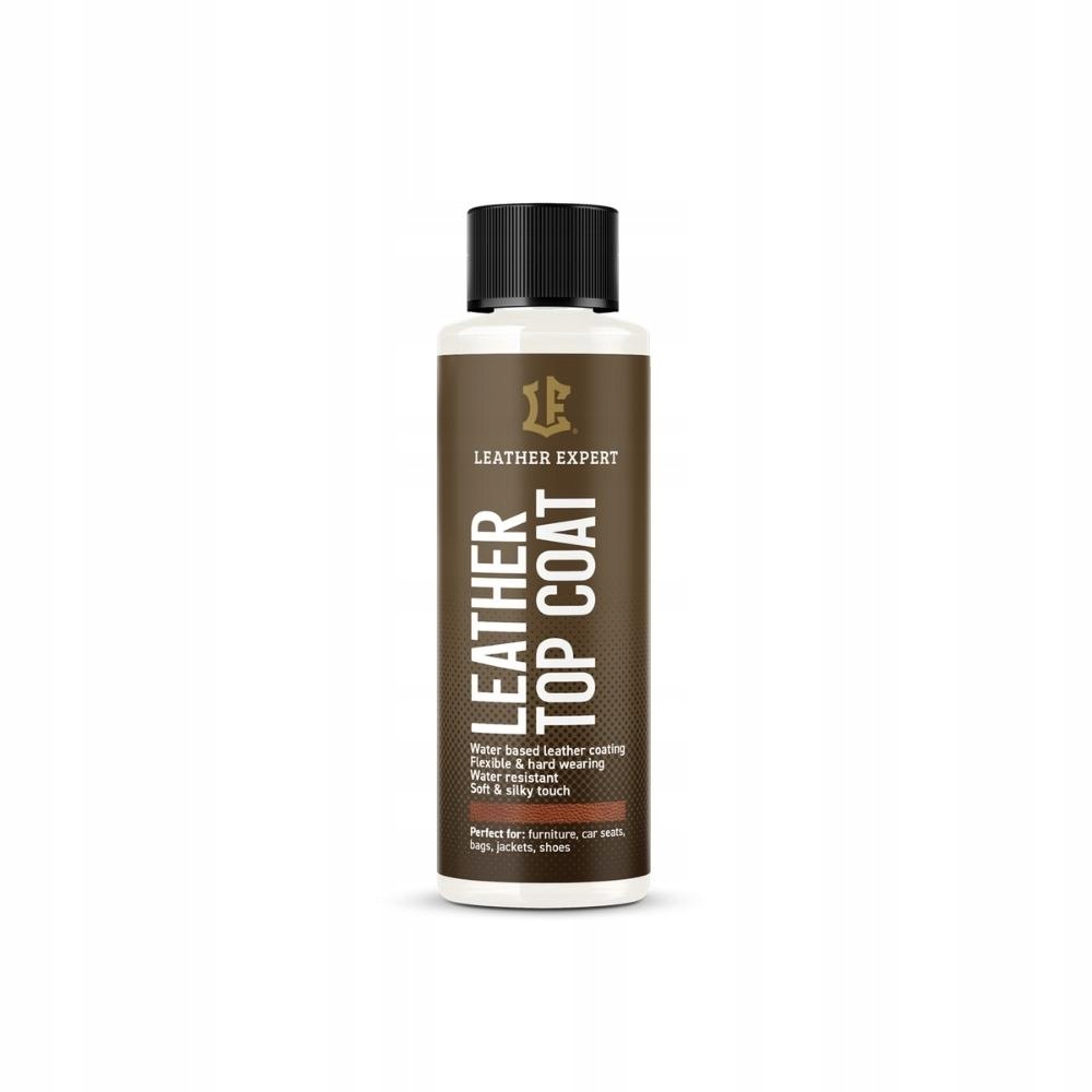 Leather Expert Leather Top Połysk Bezbarwny Lakier Ochronny do Skóry 50ml