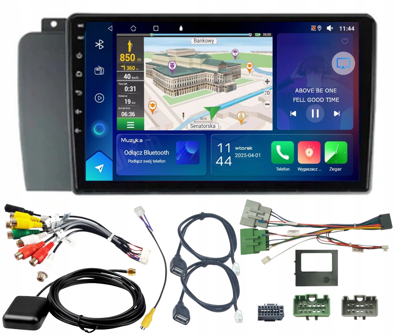 Autorádio Volvo XC70 S60 V70 2005-2009 Wifi Carplay Usb 2GB 64GB