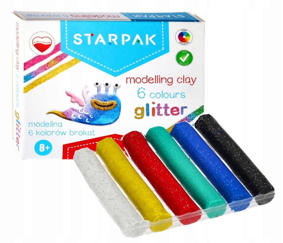 

Starpak Modelina Szkolna Brokat