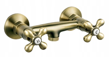 Ferro Nástenná Sprchová Batéria Antica, Starý Bronz