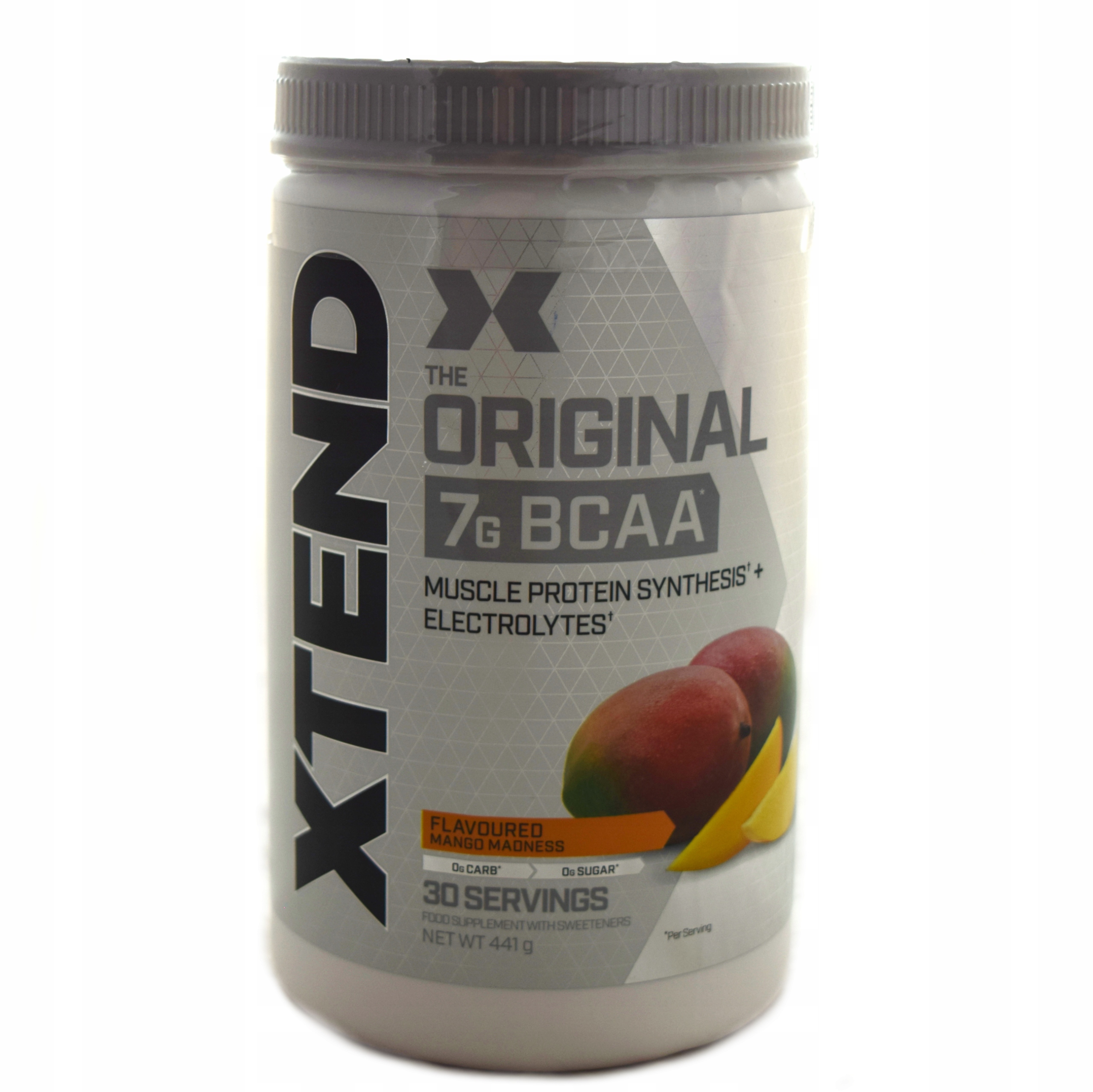 Xtend The Original Bcaa 441g Aminokyseliny Rozvětvené Elektrolyty Mango