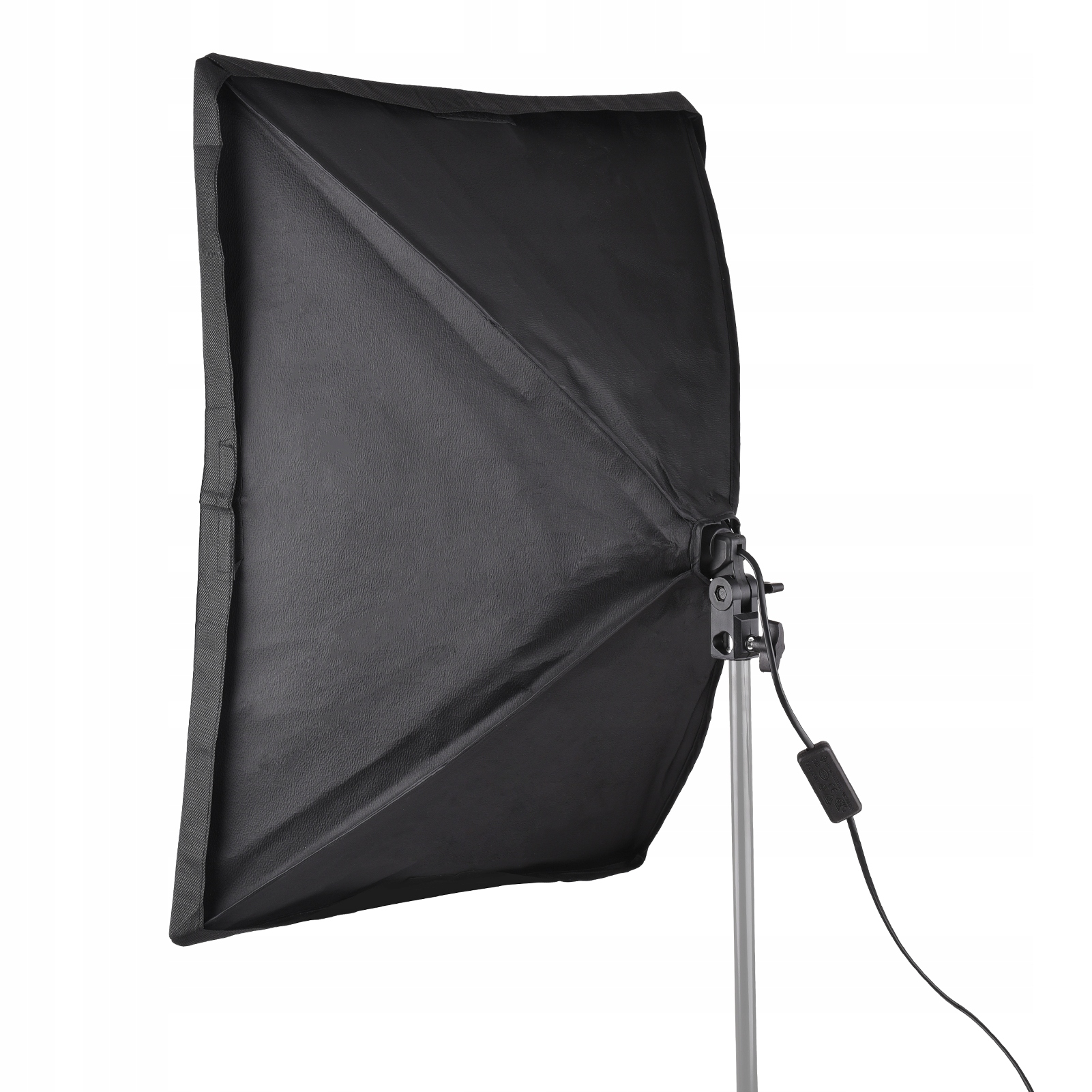 SOFTBOX LAMPA DO FOTOGRAFII ZDJĘĆ STATYW STUDYJNY 50X70CM