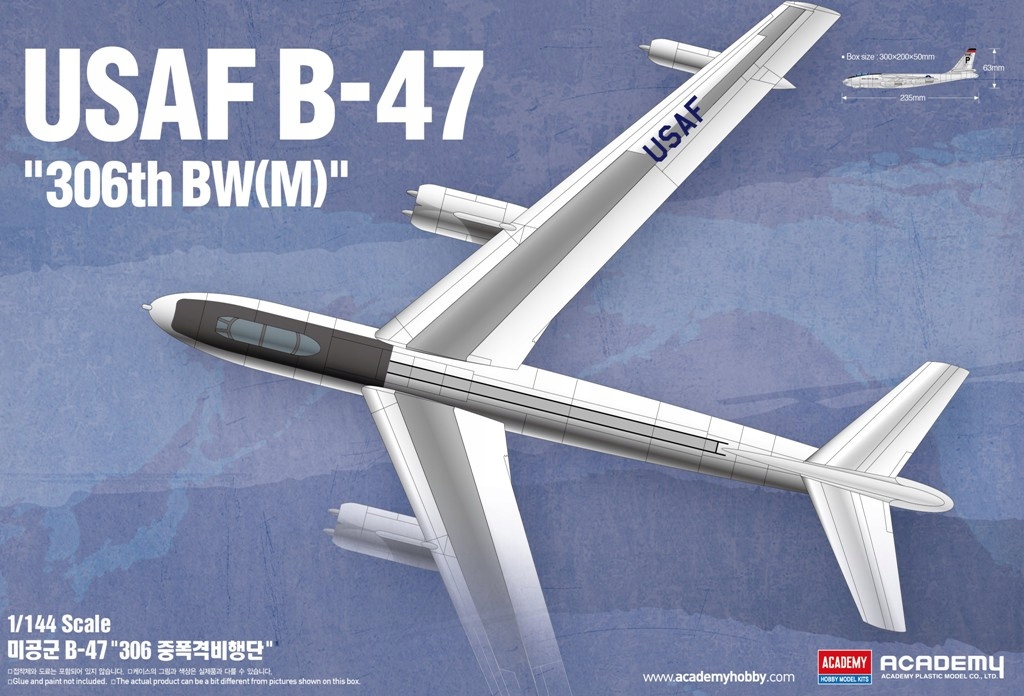 Academy 12618 B-47 Stratojet Usaf 1:144