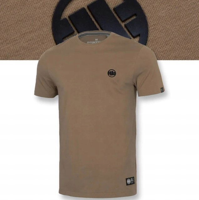 Męska Koszulka Small Logo Pitbull regularna na co dzień 3XL