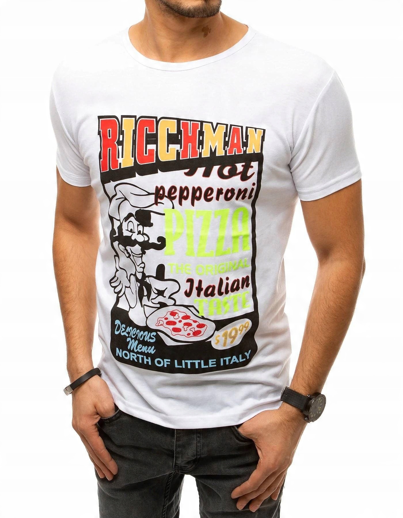 

Męska Koszulka T-shirt Z Nadrukiem rx4372 - XL