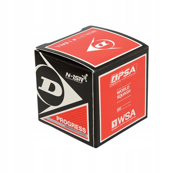

Piłka do squasha Dunlop Progress 1 kropka czerwona