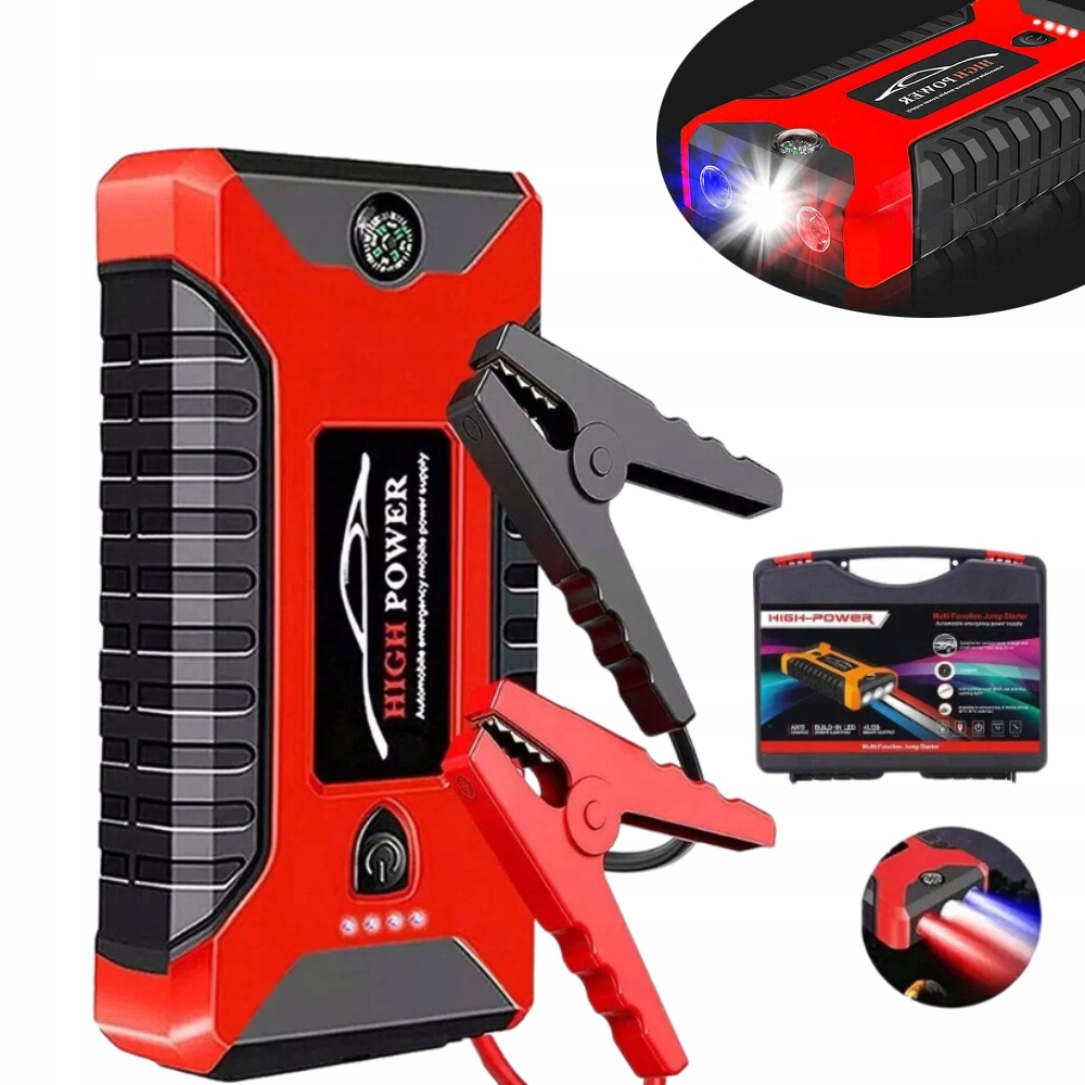 Power Banka S Nouzovou Funkcí Pro Benzínové A Naftové Motory 12V