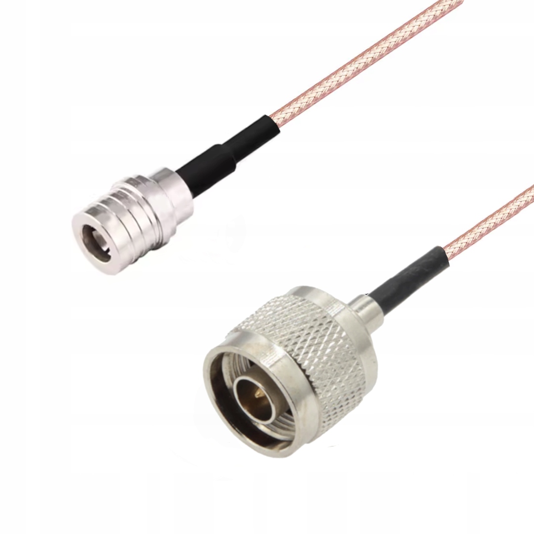 Propojovací kabel Qma zástrčka N zástrčka RG316 20cm