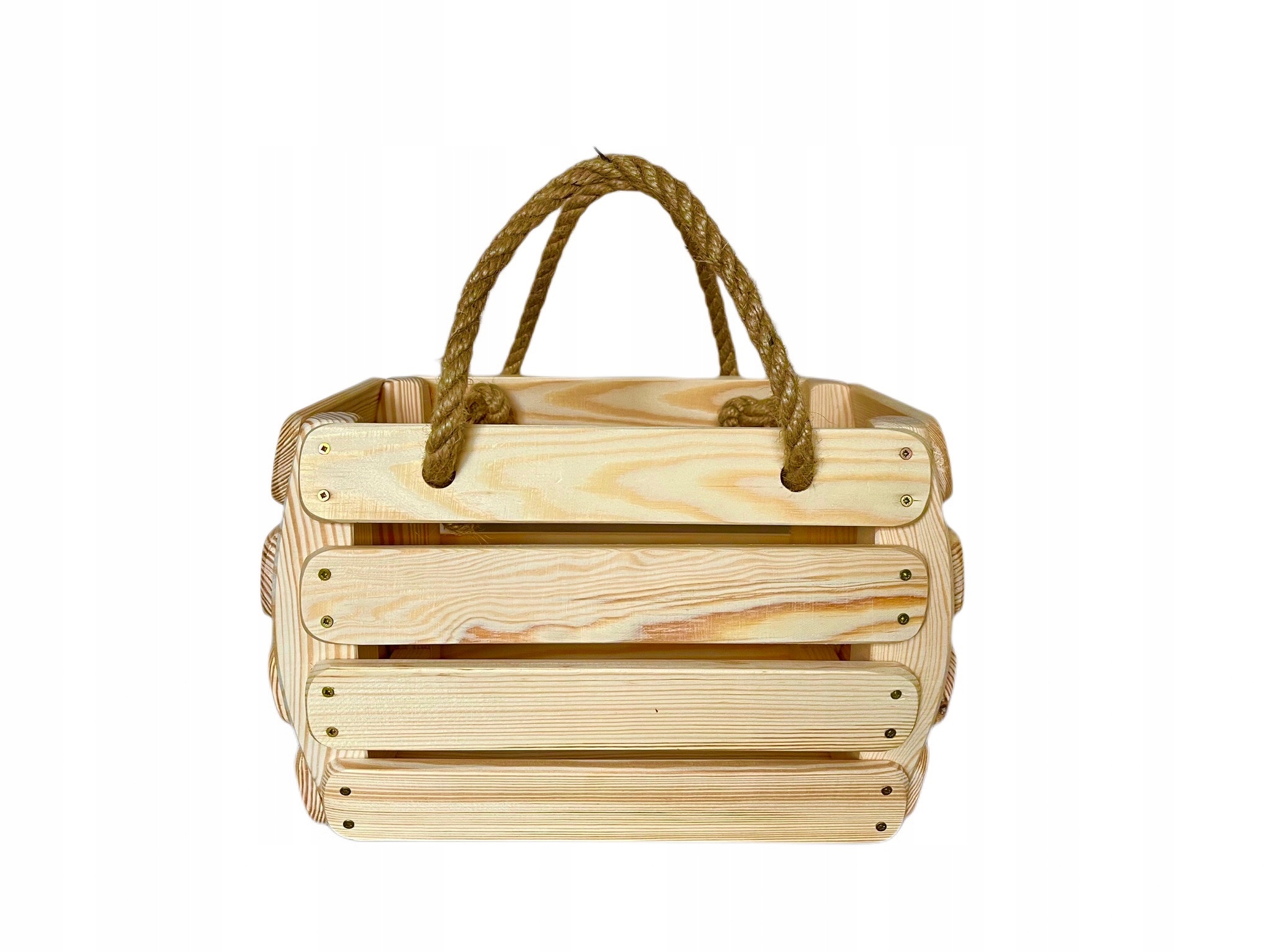 

Skrzynka drewniana prezentowa koszyk kwietnik