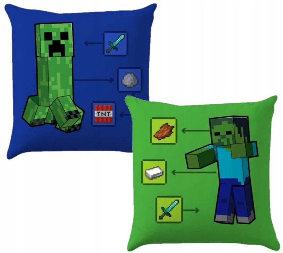 

Minecraft poduszka dekoracyjna 35x35 cm