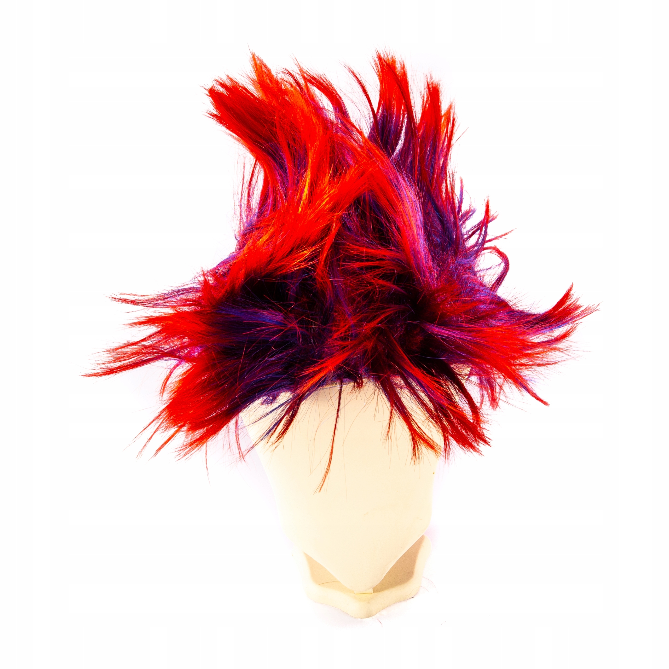 

Peruka Kolorowe Włosy Irokez Różne